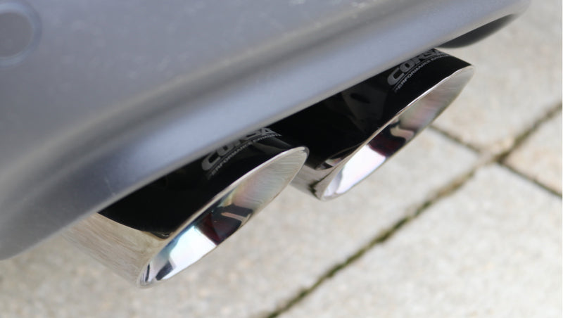 Corsa 2015-2017 Dodge Challenger Sport Cat-Back Dual Rear Exit with Twin 3.5in Polished Pro-Seri - 14986
