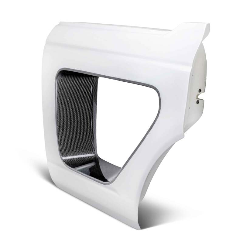 Anderson Composites 21-22 Ford Bronco 4DR Fiberglass Rear Doors (Pair) w/ CF Inserts - Off Road - AC-DD21FDBR4D-HA-R-PC