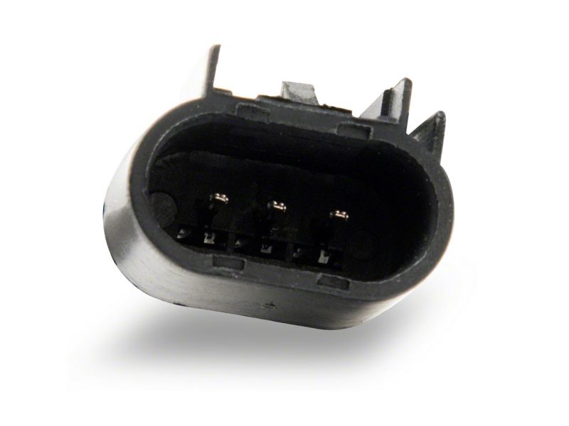 Raxiom 97-18 Jeep Wrangler TJ &amp; JK Axial 7-In LED Headlights w/ DRL- Chrome Housing (Clear Lens) - J155569