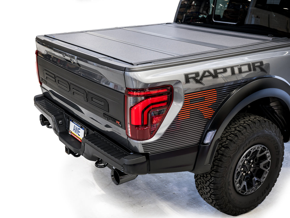 AWE Gen 3 Raptor R SwitchPath Exhaust - Diamond Black Tips - 3025-33852