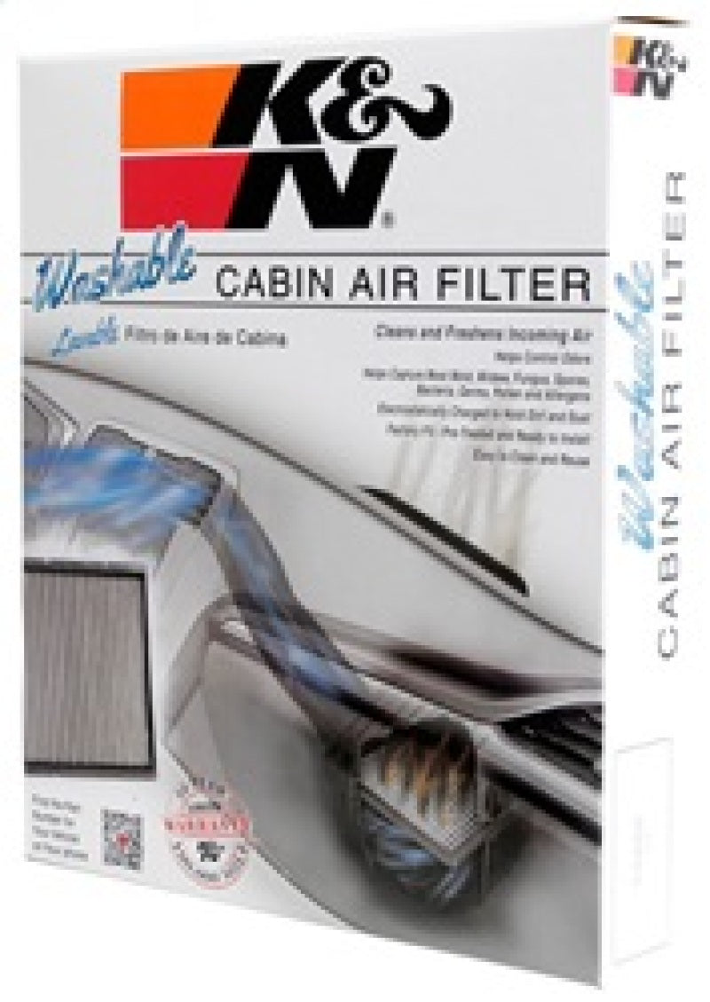 K&N 04-13 Chevy Impala Cabin Air Filter - VF3000 for 2000-2013 Chevrolet Impala - alternate view