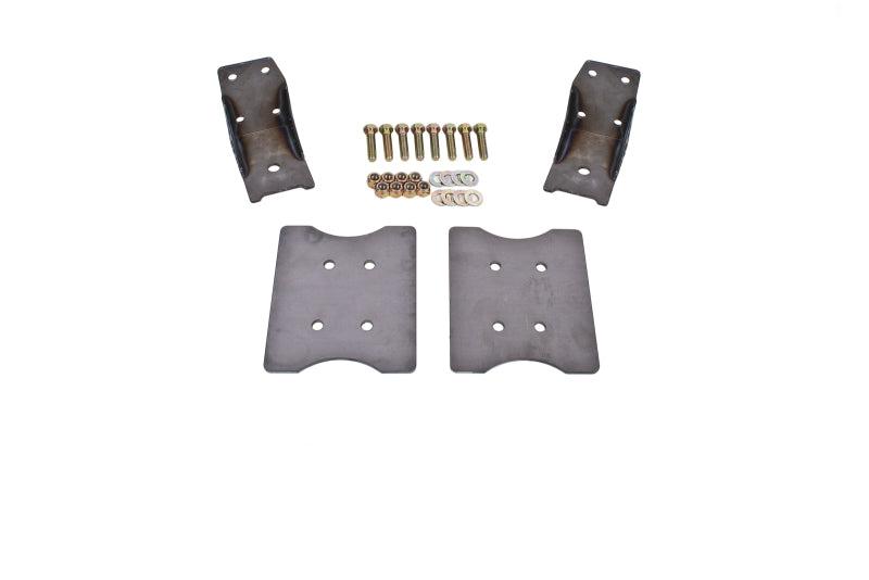 BMR 79-04 Fox Mustang Lower Torque Box Reinforcement Plates - Natural - TBR003 for 1979-2004 Ford Mustang - front view