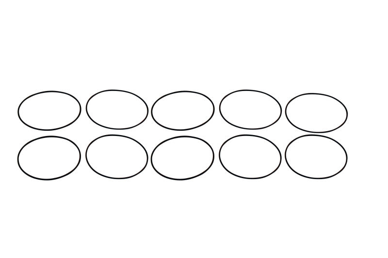 Aeromotive Replacement O-Ring (for Filter Body 11218 (A3000)) (Pack of 10) - 12018 by Aeromotive - front view