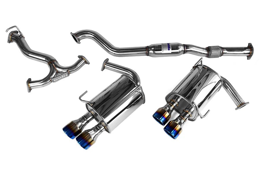 Invidia 11+ STI/WRX Sedan Only 76mm Q300 Titanium Tip Cat-back Exhaust