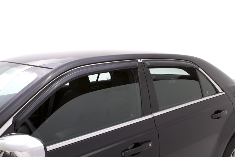 AVS 11-18 Chrysler 300 Ventvisor Outside Mount Window Deflectors 4pc - Smoke - 94432