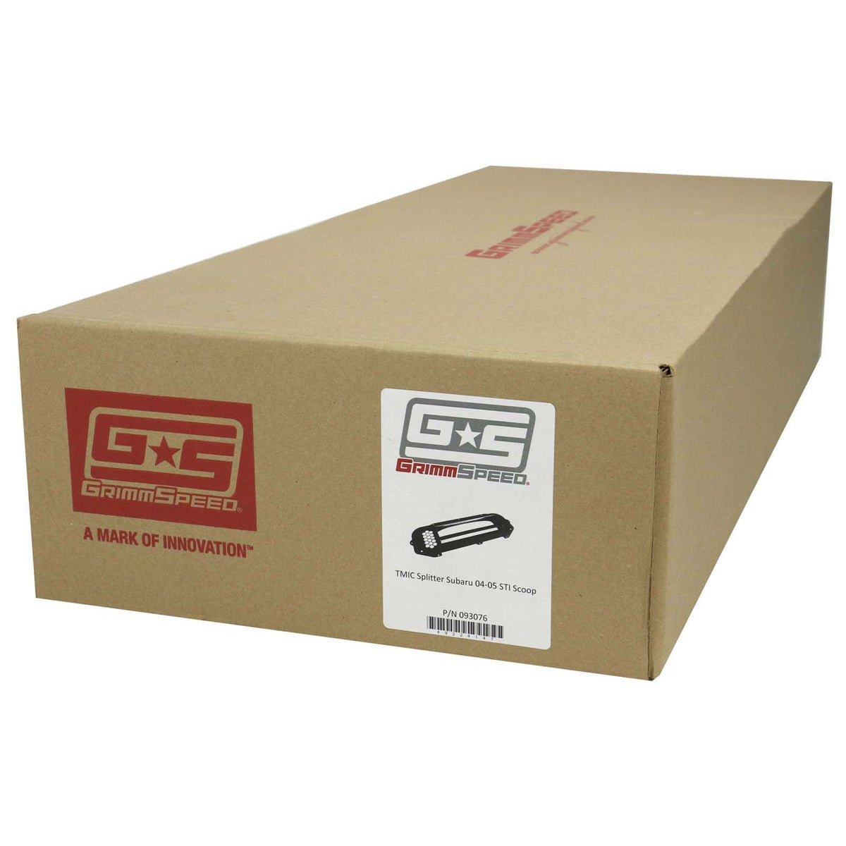 GrimmSpeed 04-05 Subaru STI Scoop TMIC Splitter - GRM093076