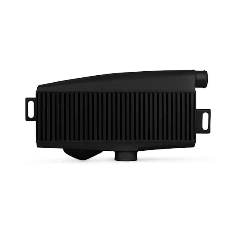 Mishimoto Subaru 02-07 WRX/04-07 STi Top-Mount Intercooler Kit - Powder Coated Black &amp; Blue Hoses - MMTMIC-WRX-01BKBL