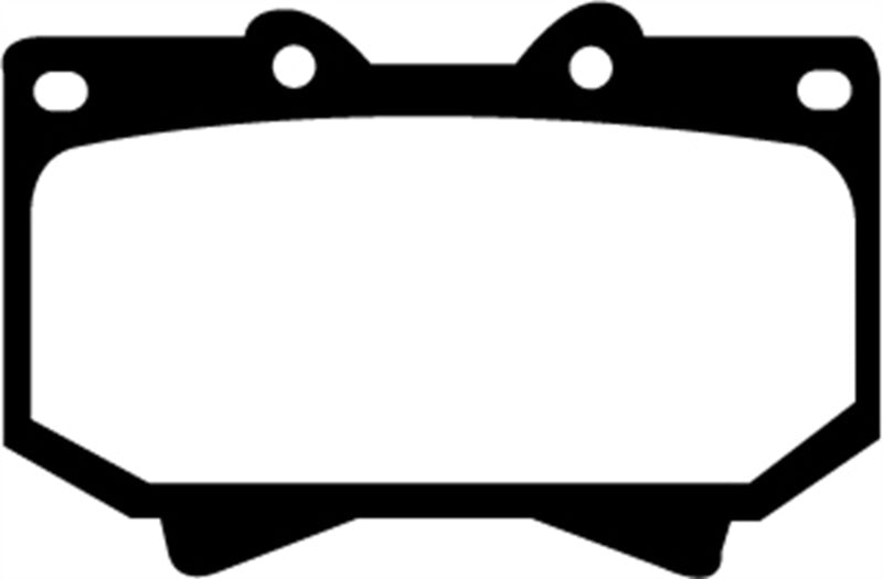 EBC 98-07 Lexus LX470 4.7 Ultimax2 Front Brake Pads - UD812