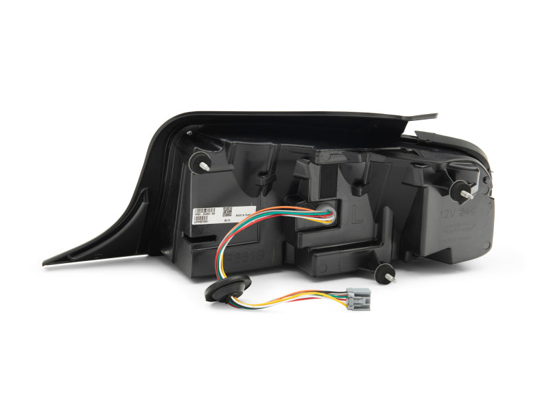 Raxiom 13-14 Ford Mustang Vector V2 Tail Lights- Black Housing (Clear Lens) - 408606