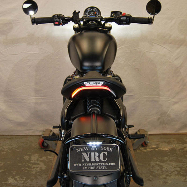New Rage Cycles 17+ Triumph Bobber Fender Eliminator Kit - BOBBER-FE-S - front view