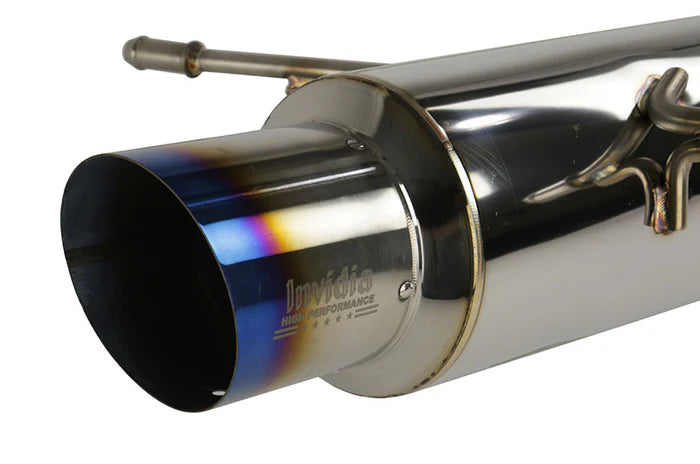 Invidia 02-07 WRX/STi 76mm N1 RACING Titanium Tip Cat-back Exhaust