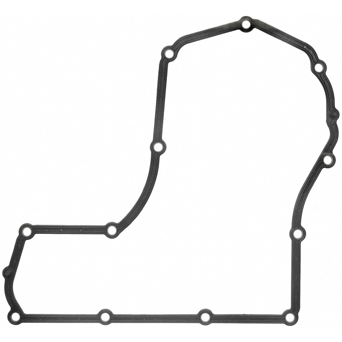 Fel-Pro Chevrolet Malibu TOS 18715 Transmission Oil Pan Gasket 12 Bolt Hole One Piece Gasket - TOS18715 for 1997-2010 Chevrolet Malibu - front view