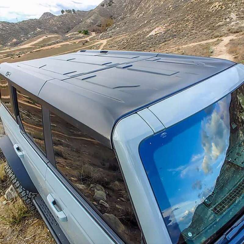 Turn Offroad 2021+ Ford Bronco Hard Top (4 Door) Black/Black Foam Headliner/Wiper & Defrost - HTBR-M4HL01WD