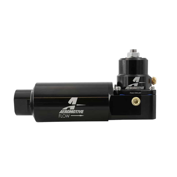Aeromotive Regulator Filter Combo EFI 40PSI-75PSI for A1000 or Smaller - 13146