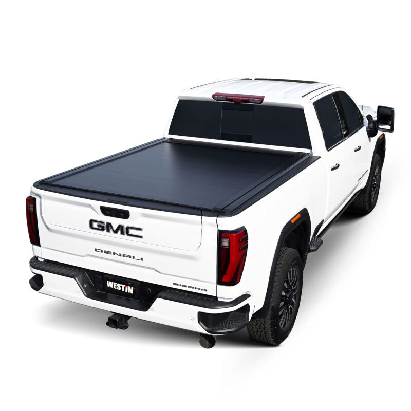 Westin 20-26 GM Silverado/Sierra 2500/3500 6.5ft Bed Electric Retractable Tonneau Cover - Black - 19-53995
