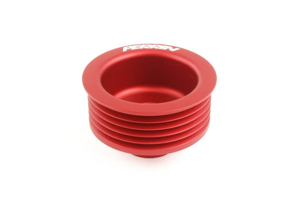 Perrin 04-06 Subaru WRX STI EJ Engines Alternator Pulley - Red - PSP-ENG-118RD by Perrin Performance - front view