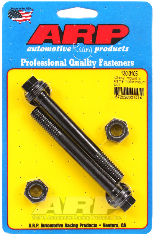 ARP Chevy Mount to Frame Motor Mount Bolt Kit - 130-3105