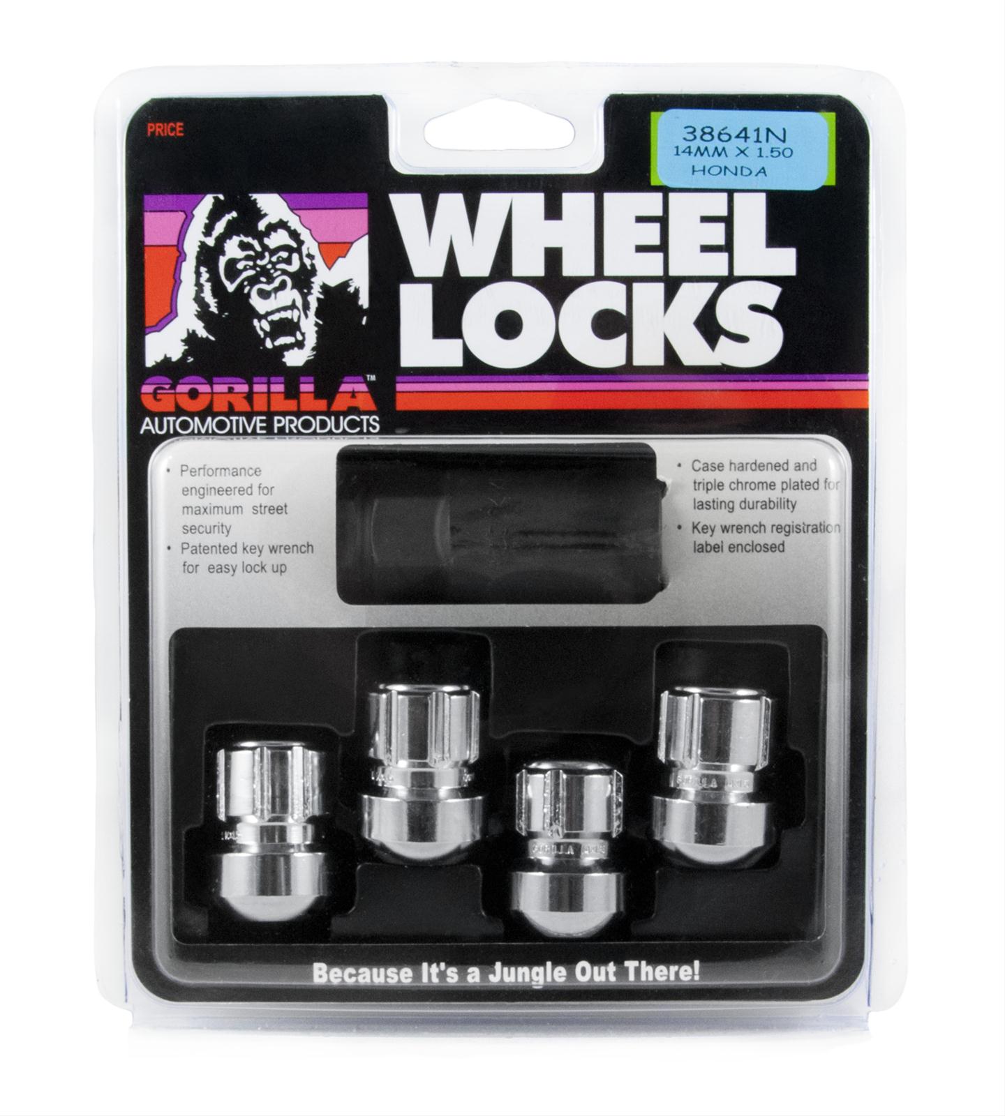 Gorilla Automotive - Ball Seat Car Dlr Lock 14-1.50 CHR - 38641NB-K26