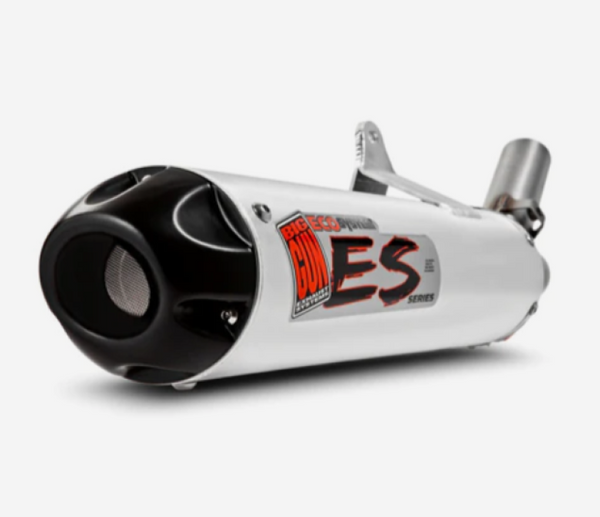 Big Gun 12-14 Yamaha GRIZZLY 350 4x4 AUTO ECO Series Slip On Exhaust - 07-1432 - front view
