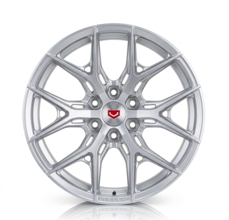 Vossen HF6-4 - 24x10 - ET25 - 6x139.7 - 78.1 - DEEP - SS - SATIN SILVER - HF64-4G004