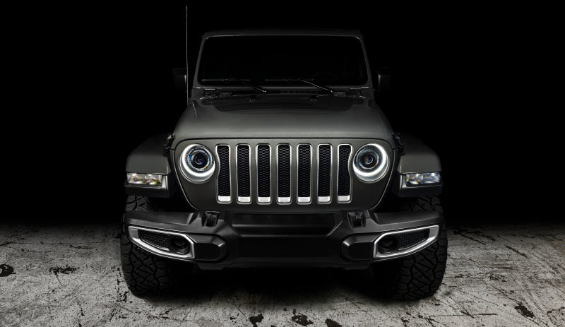 Oracle Oculus Bi-LED Projector Headlights for Jeep JL/Gladiator JT - Matte Blk - 5500K SEE WARRANTY - 5839-504