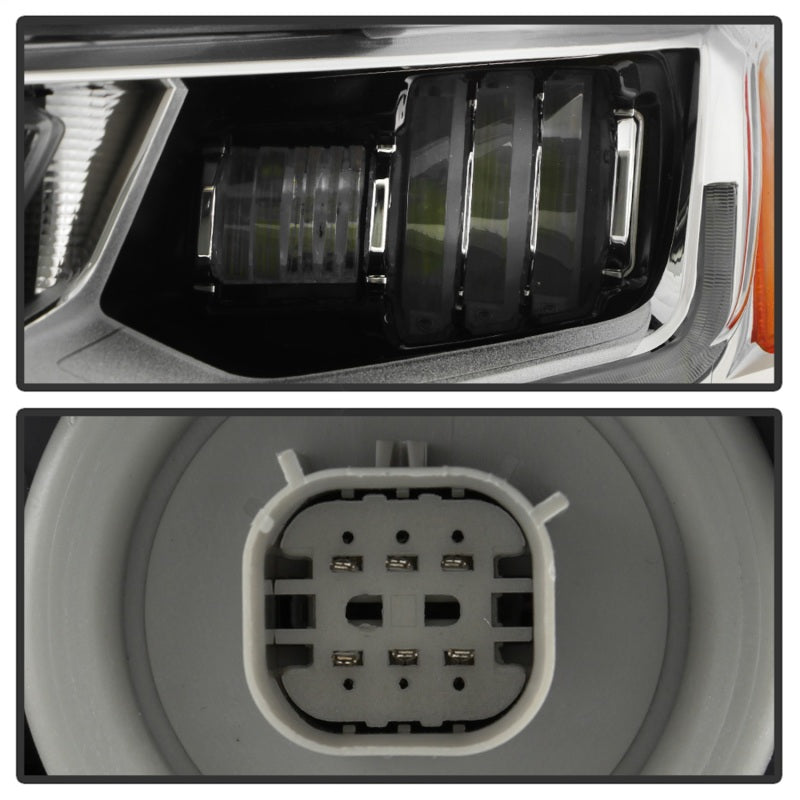 Xtune 18-21 Chevrolet Traverse Full LED HeadLight - OE Left (Signal/Side Marker Halogen) - 9956263