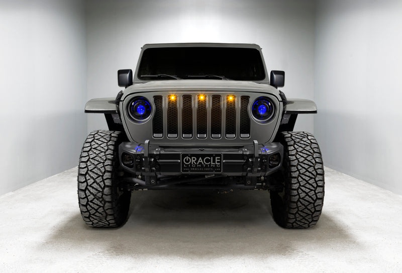 Oracle Oculus Bi-LED Projector Headlights for Jeep JL/Gladiator JT - w/ Simple Cntrl SEE WARRANTY - 5839-504-B