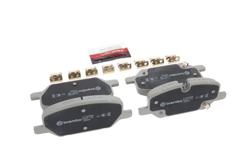 Brembo OE 20-24 Cadillac CT5/XT4/22-24 Chevy Camaro/2021 GMC Terrain Ceramic Brake Pad - Front - P10099N