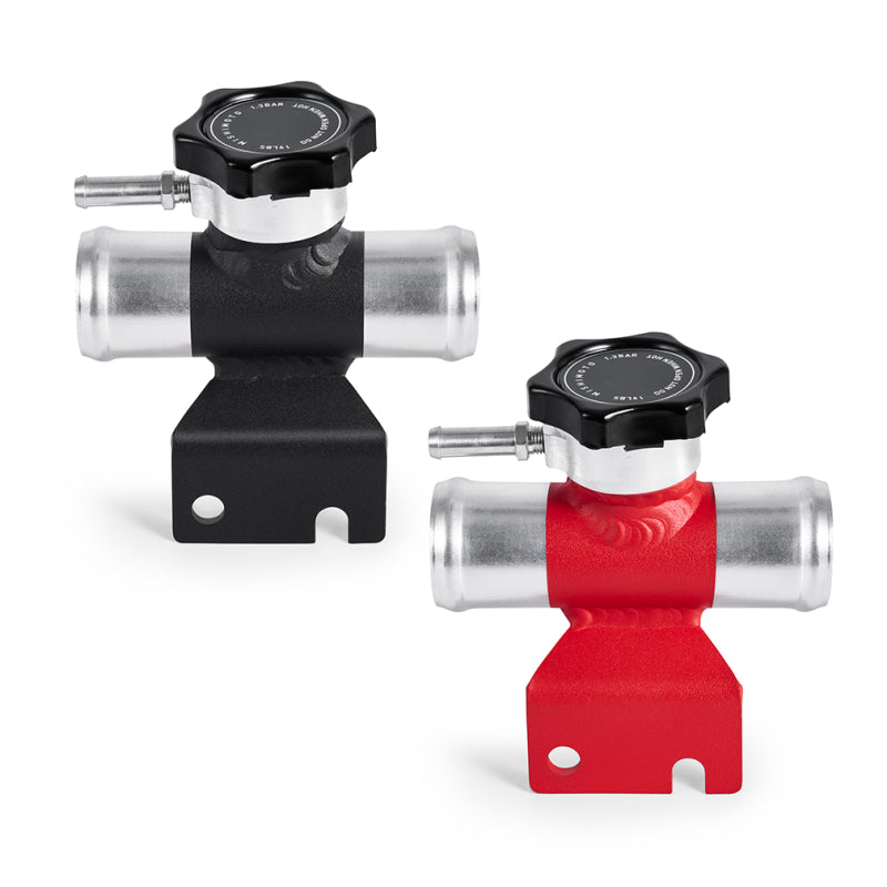 Mishimoto 08-15 Mitsubishi Lancer Evo X Coolant Fill Inlet - Red - MMFN-EVO-RD