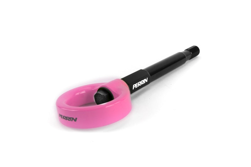 Perrin 13-24 BRZ / FRS / GR86 Tow Hook Kit (Rear) - Hyper Pink - PSP-BDY-255HP