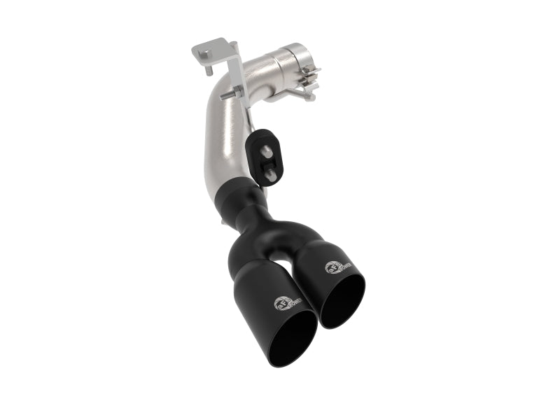 aFe Rebel Series 3in 304 SS Axle-Back Exhaust Side Exit w/ Black Tips 19-23 Ford Ranger L4-2.3L - 49-33110-B