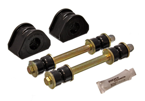 Energy Suspension 97-03 Ford F150 4wd/F250 Light Duty 4WD Black 27mm Front Sway Bar Bushing Set - 4.5154G for 1997-2003 Ford F-150 - front view