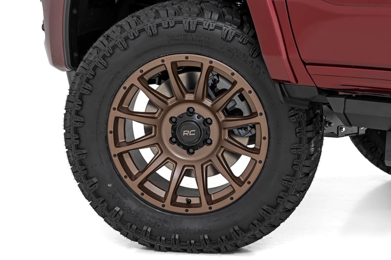 Rough Country 90 Series Wheel/One-Piece/Bronze/18x9/8x170/-12mm - 90181211 by Rough Country - rear view
