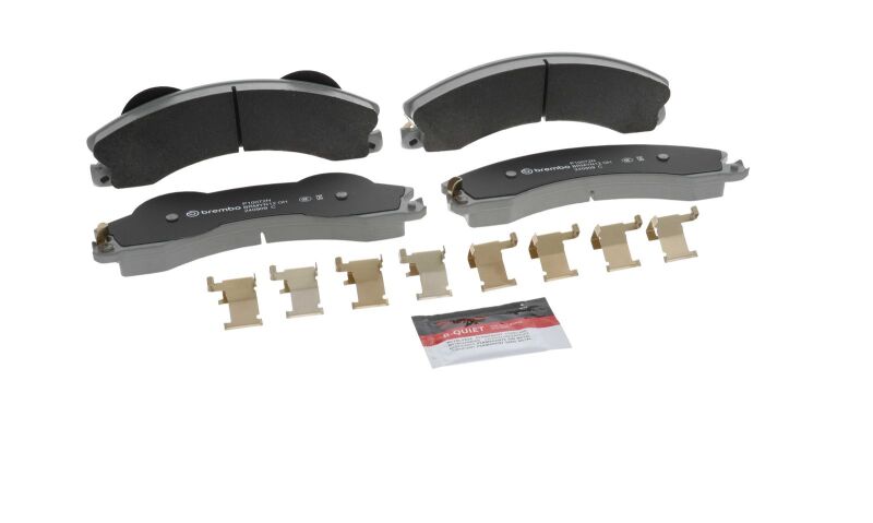 Brembo 09-17 Chevrolet Silverado 2500 HD/GMC Sierra 2500 HD/Silverado 3500 HD Front NAO Brake Pad - P10072N