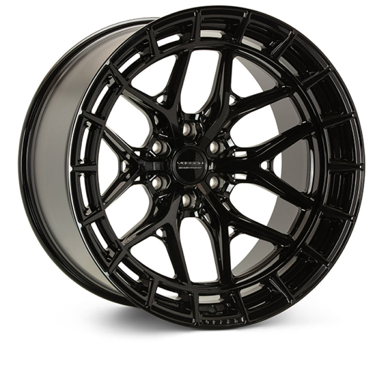 Vossen HFX-1 22x10 / 8x180 / ET-18 / Super Deep / 124.3 CB - Gloss Black Wheel - HFX1-2Z20-GB