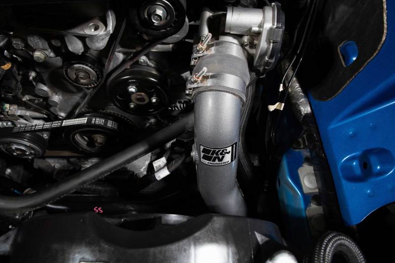 K&amp;N 15-22 Ford Mustang L4 2.3L F/I Charge Pipe - 77-1010KC