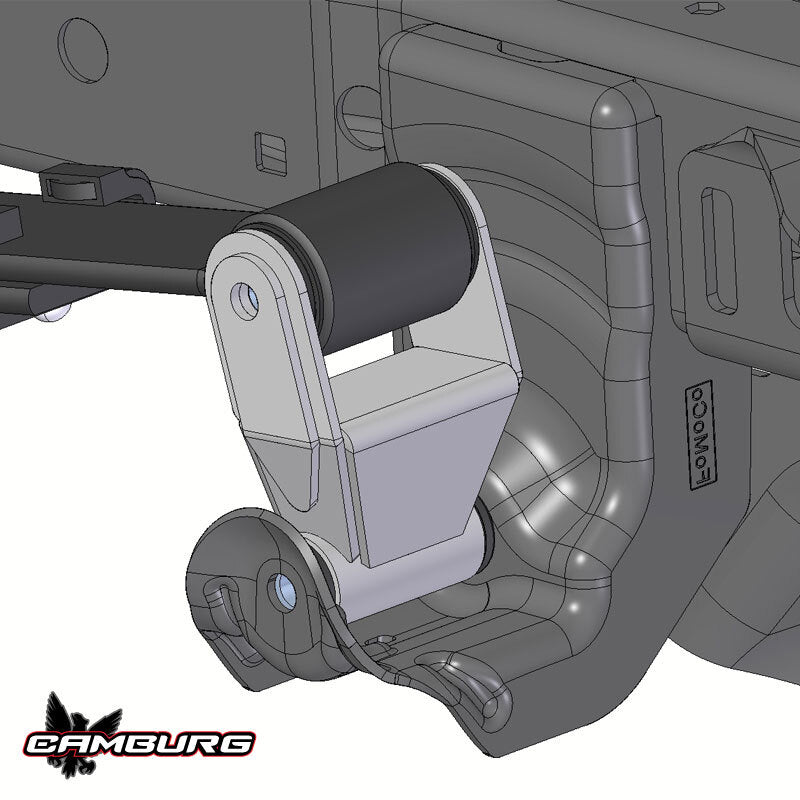 Camburg 10-14 Ford Raptor /04-14 F-150 MIG Shackles (stock length) - CAM-120017