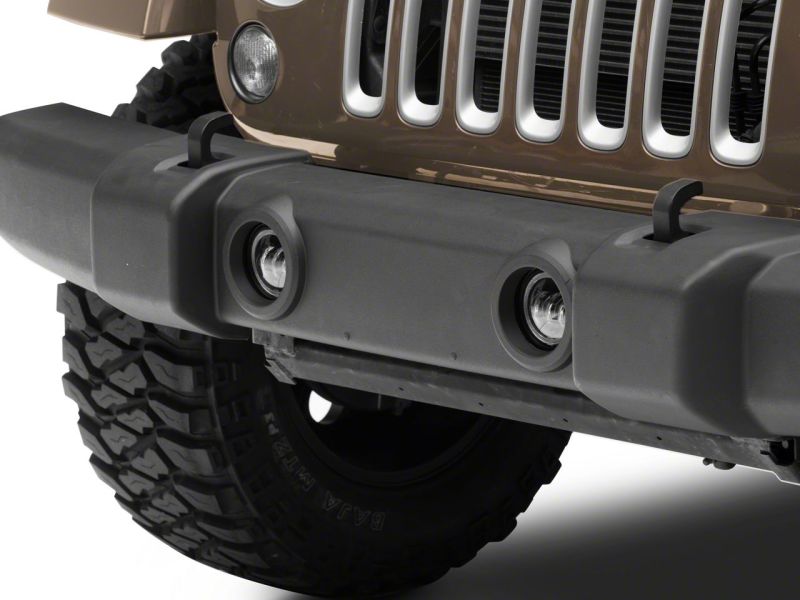 Raxiom 07-18 Jeep Wrangler JK Axial Series 4-In LED Fog Lights w/ RGB Halo - J143371