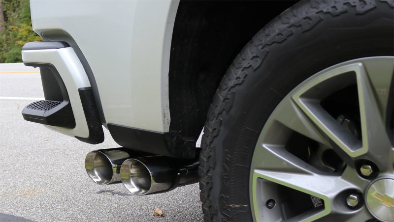 Corsa 2019+ Chevy Silverado 5.3L Crew Cab Short Bed Sport Cat-Back Dual Rear Exit w/ Polished Tips - 21030