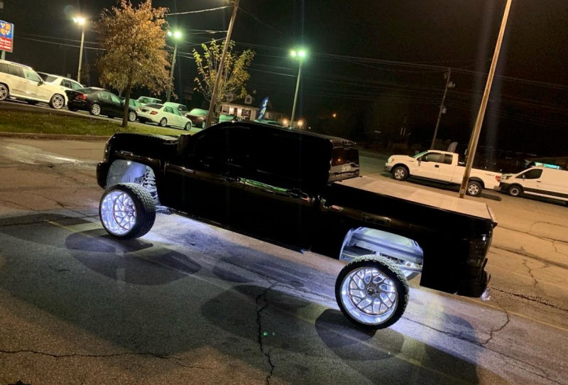 Oracle LED Illuminated Wheel Rings - Double LED - White SEE WARRANTY - 4228-001