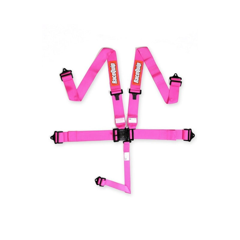 RaceQuip Pink L & L 5pt Seat Belt - 711081RQP