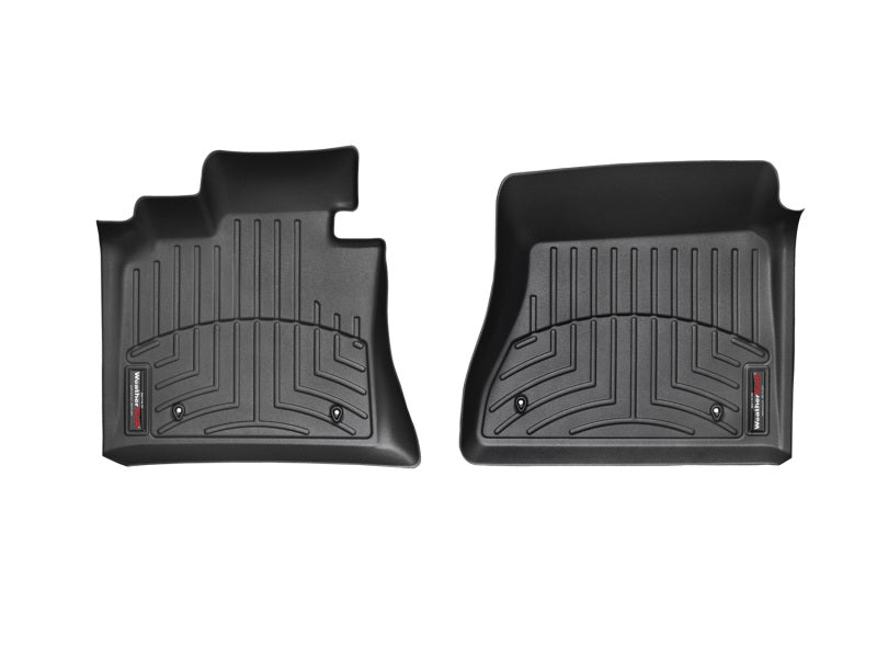 WeatherTech 15+ Ford F-150 (Supercrew and Supercab Only) Front FloorLiners - Black - 446971