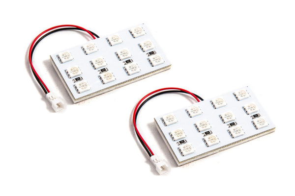 Diode Dynamics LED Board SMD12 - Red (Pair) - DD0149P for 1994-2004 Ford Mustang - front view