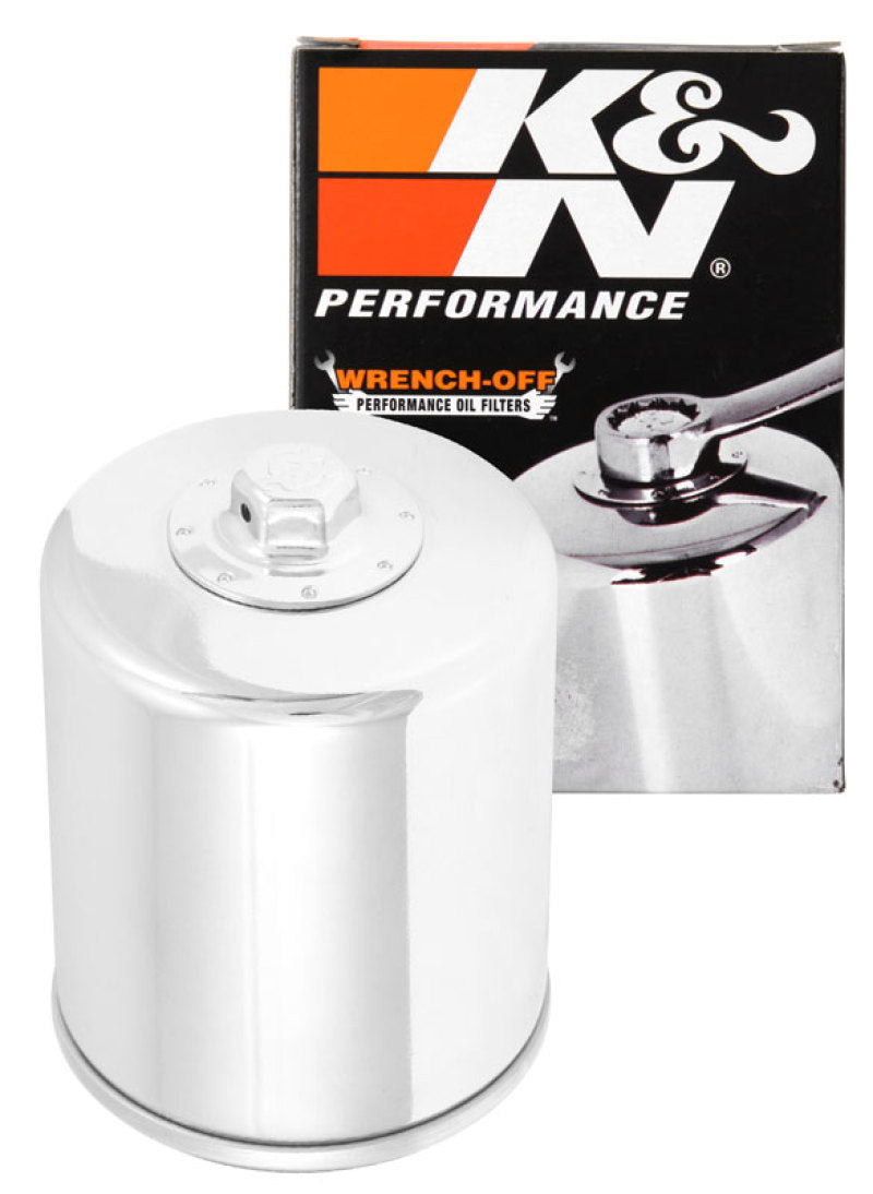 K&amp;N Oil Filter 02-10 Harley Davidson VRSC 3in OD x 3.844in Height - KN-174C