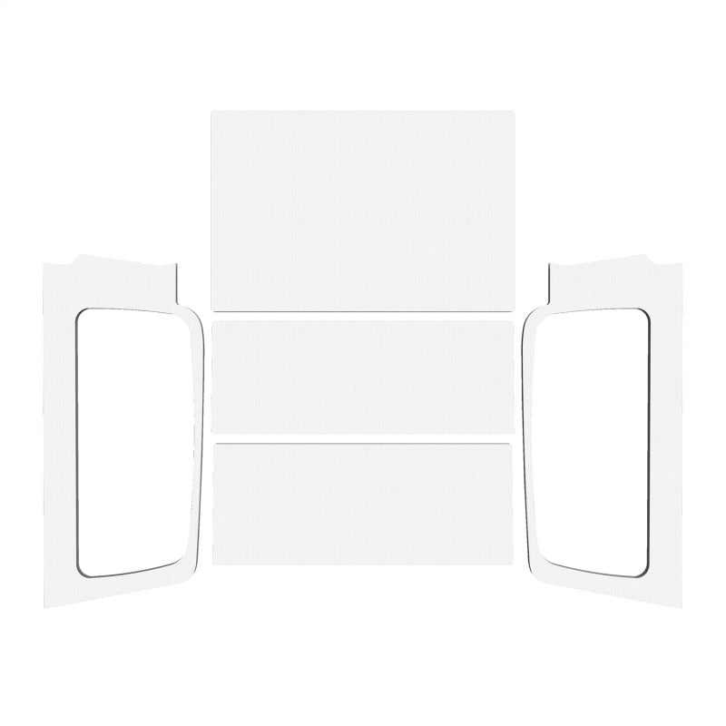 DEI 04-06 Jeep Wrangler LJ Unliminted Headliner Complete Kit - White - 50602