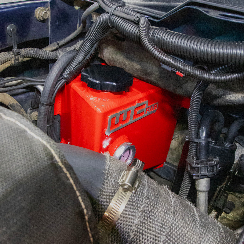 Wehrli 04.5-07 Cummins 5.9L OEM Placement Coolant Tank - Sparkle Bomber Orange - WCF100542-SBO