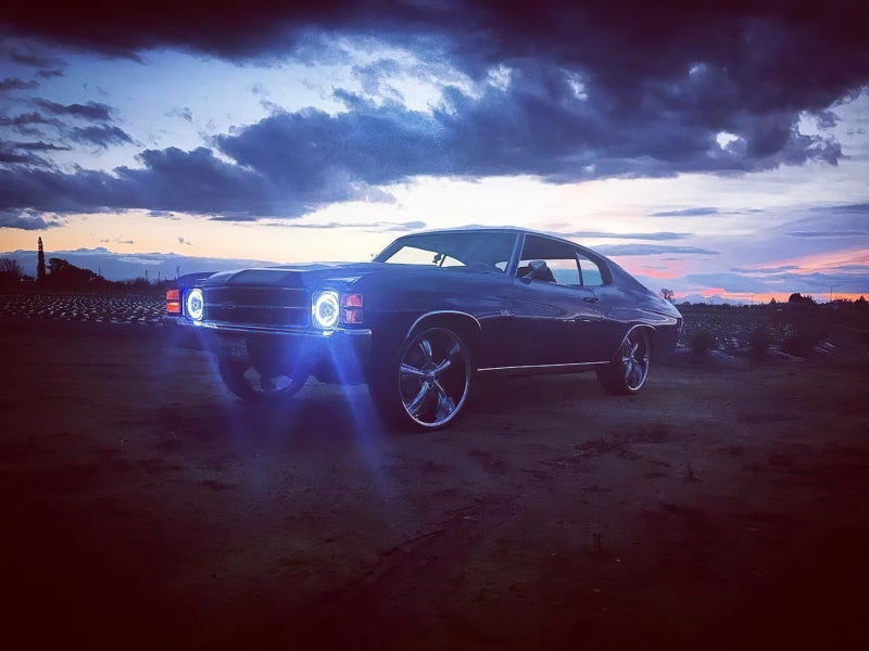 Oracle Pre-Installed Lights 7 IN. Sealed Beam - White Halo SEE WARRANTY - 6905-001