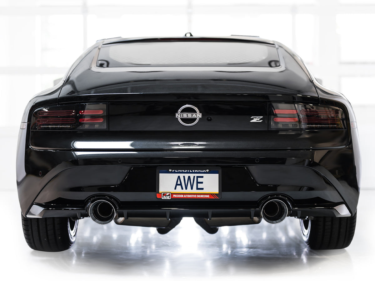 AWE 2023 Nissan Z RZ34 RWD Touring Edition Catback Exhaust System w/ Chrome Silver Tips - 3015-32400