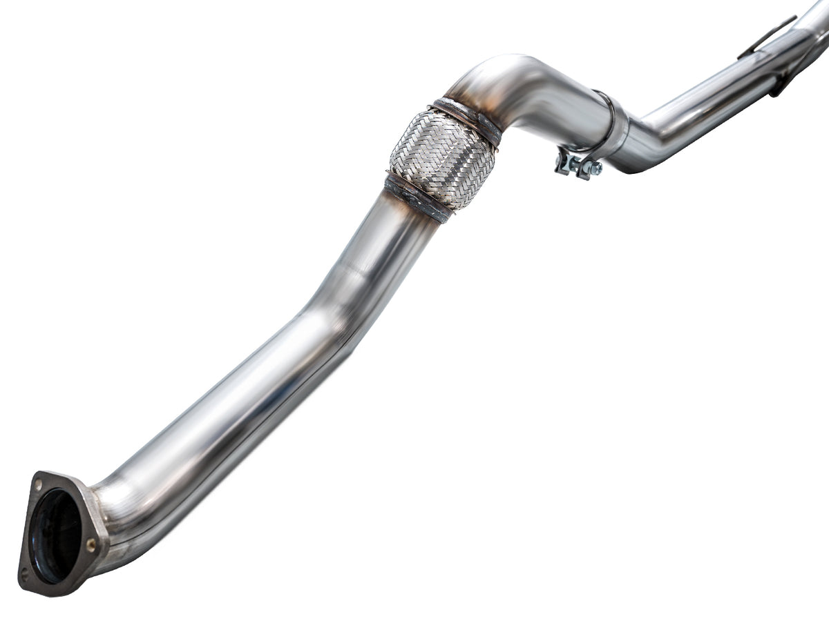 AWE Tuning 2024 Acura Integra Type S DE5 FWD Touring Edition Exhaust w/ Triple Diamond Black Tips - 3015-53335