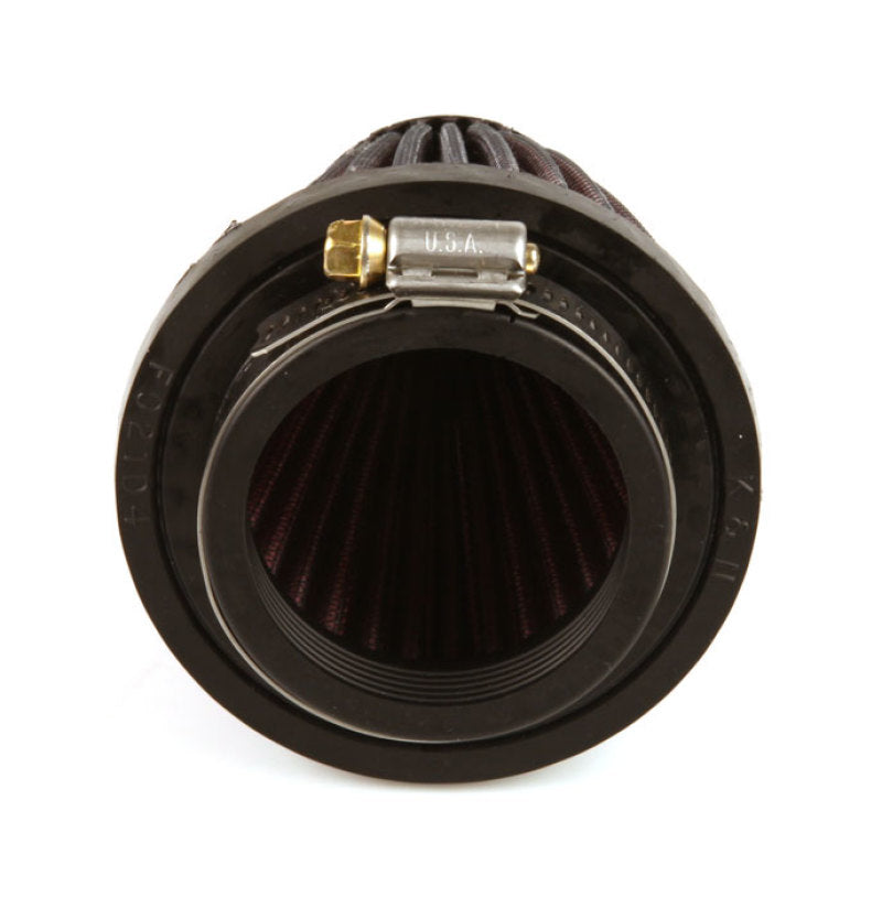 K&amp;N Universal Clamp-On Air Filter 2-1/8in Flange 3-1/2in Base 2in Top 4in Height - RC-1920